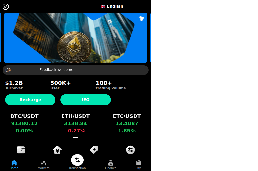 Screenshot of amibcoin.top