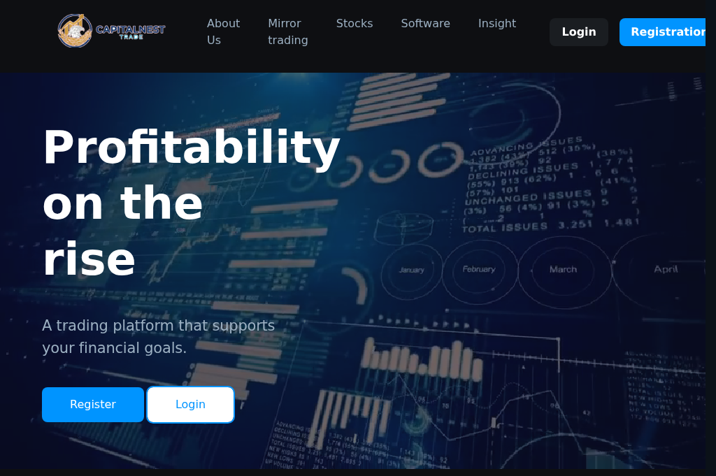 Screenshot of capitalnestrade.com