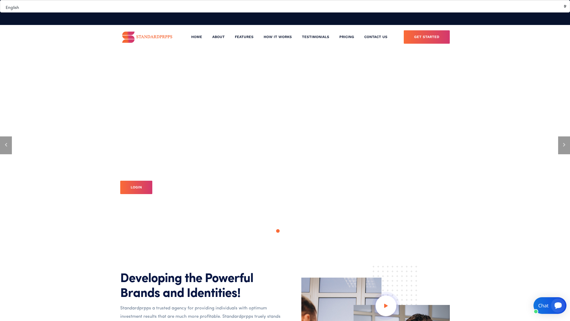 Screenshot of standardprpps.com