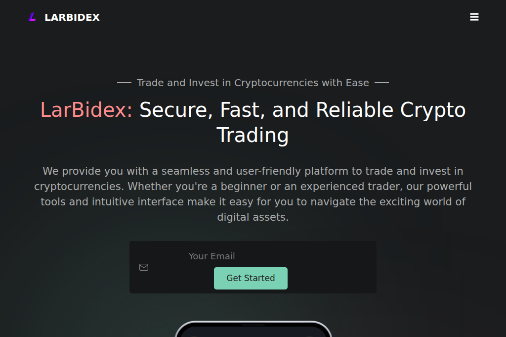 Screenshot of larbidex.com