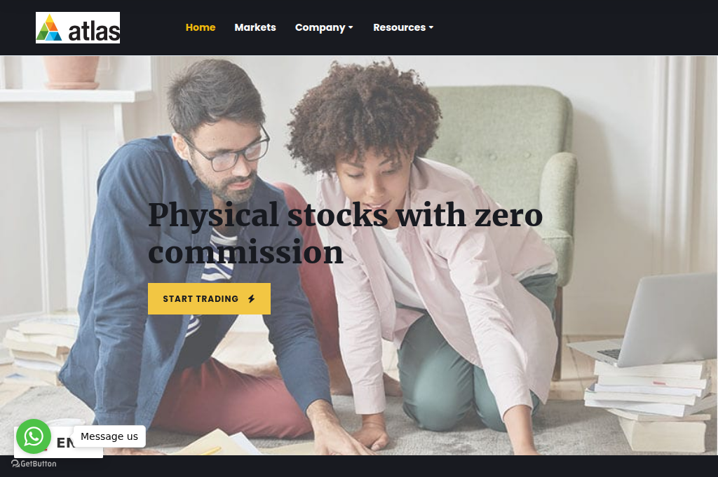 Screenshot of atlasxexchange.online