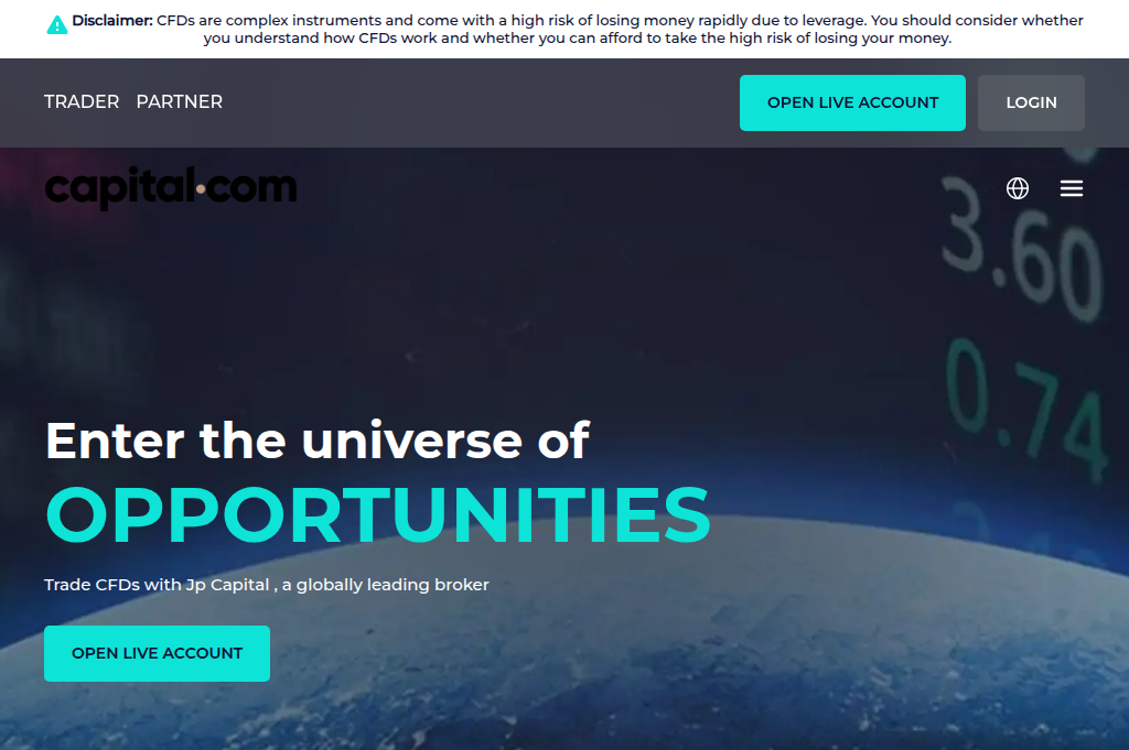 Screenshot of jpcapitaline.com