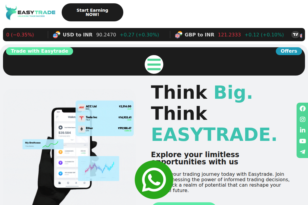 Screenshot of worldwidestock.in