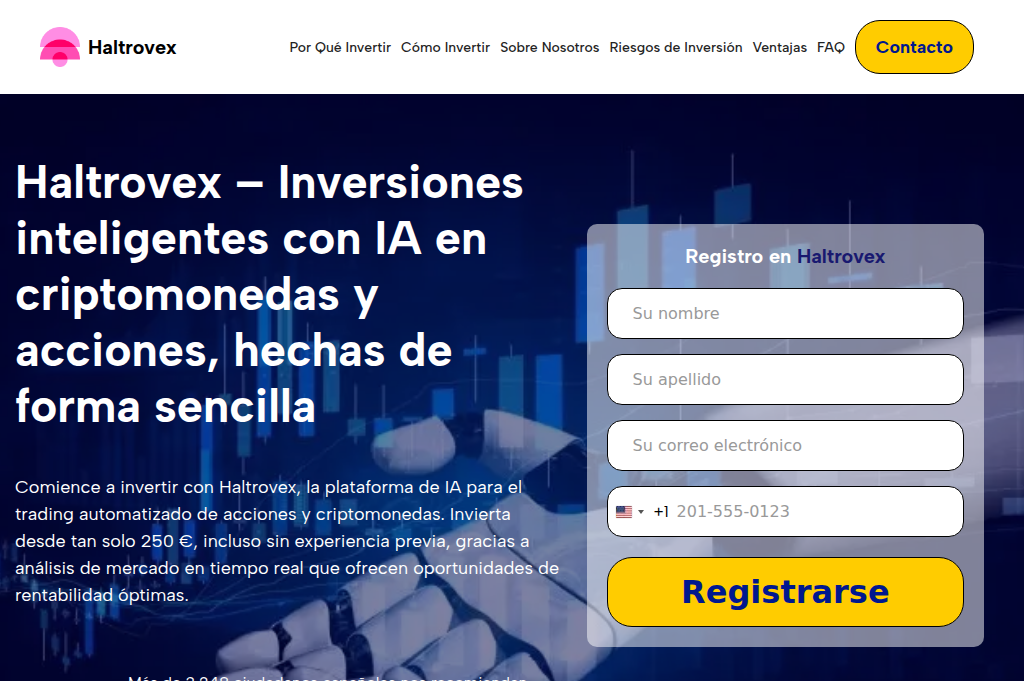 Screenshot of haltrovex-es.net