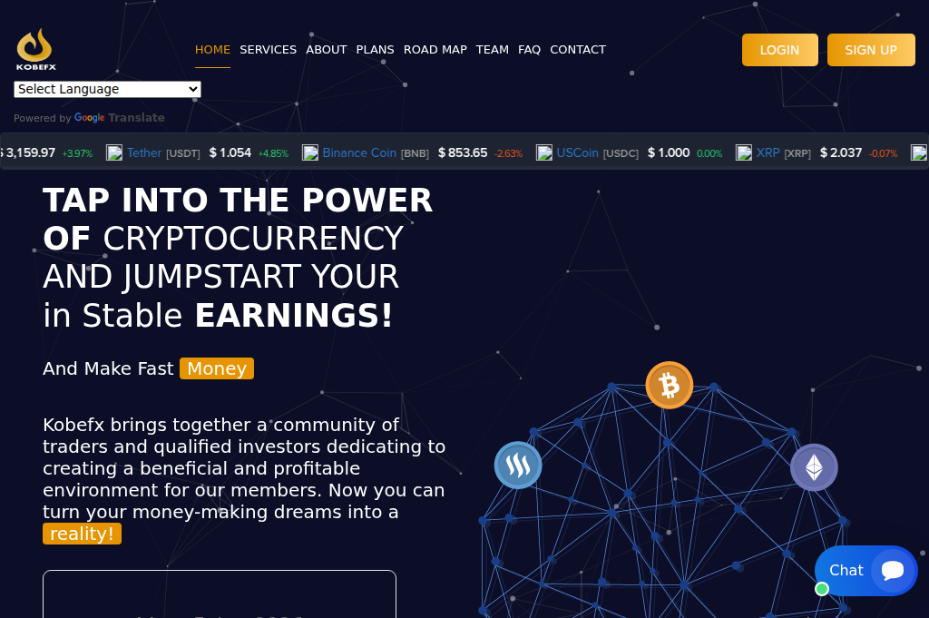 Screenshot of kobefxs.xyz