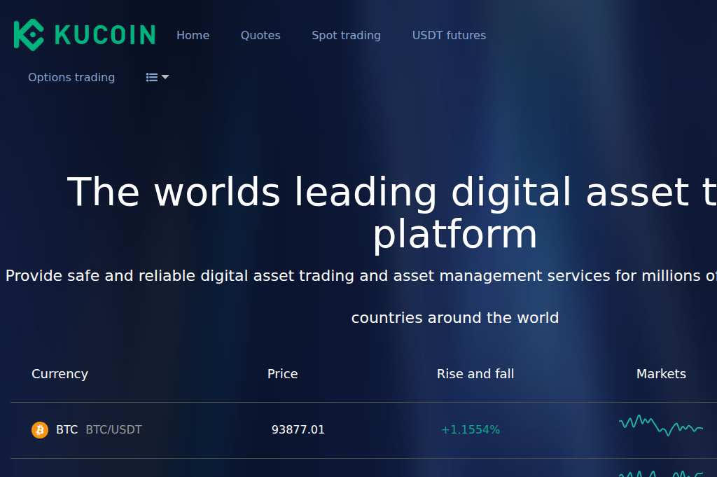 Screenshot of kucoin-ie.com