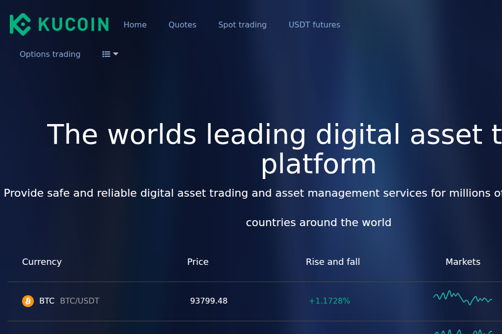 Screenshot of kucoin-io.com
