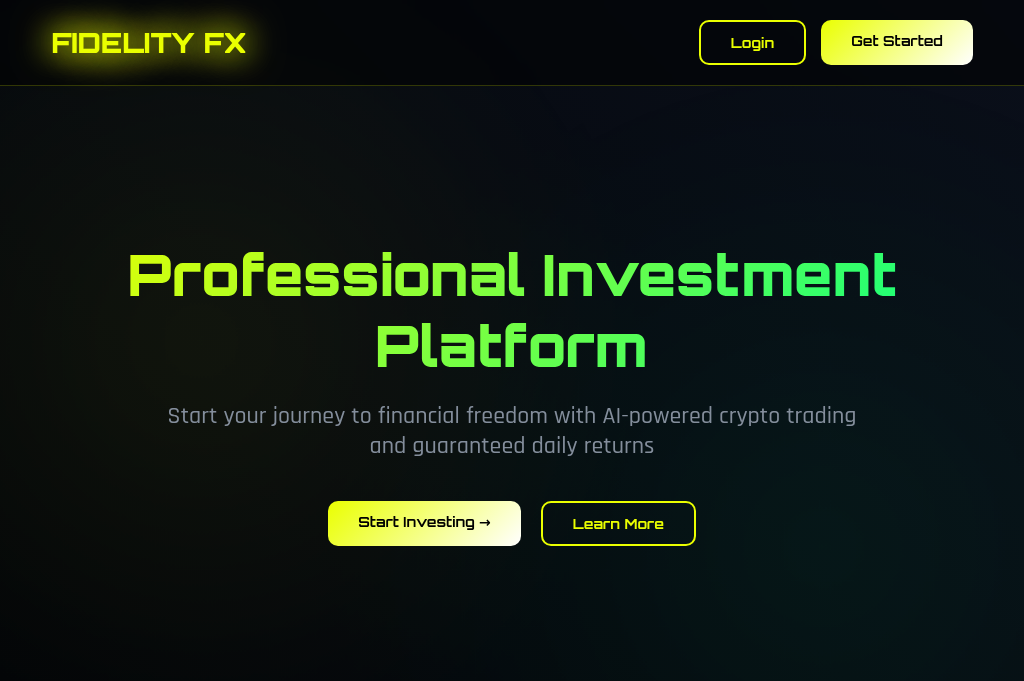 Screenshot of pro-fidglobal.online