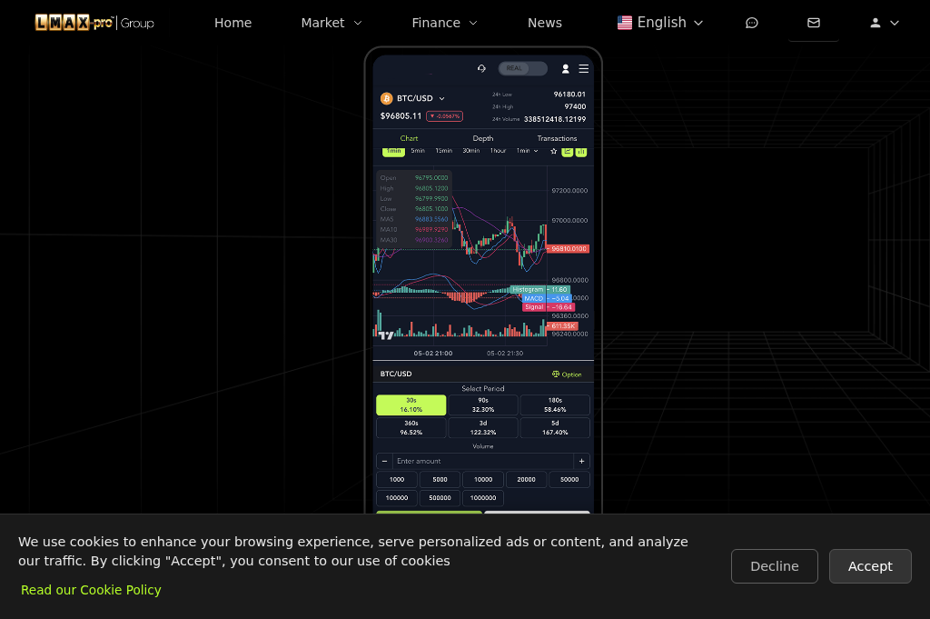Screenshot of lmax-pro.top