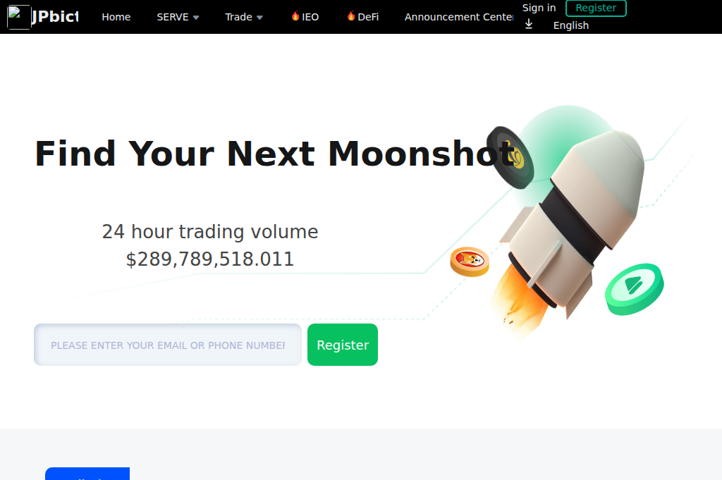 Screenshot of jpbnbit.cc