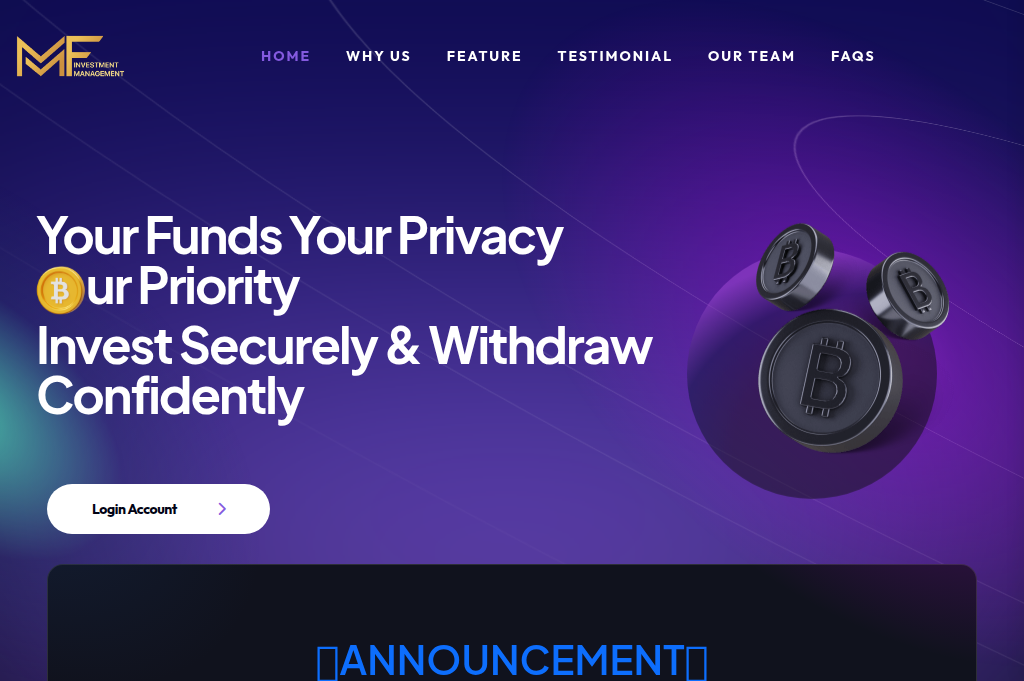 Screenshot of metafundcapital.com