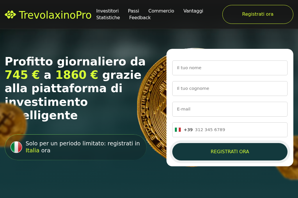 Screenshot of trevolaxinopro.com