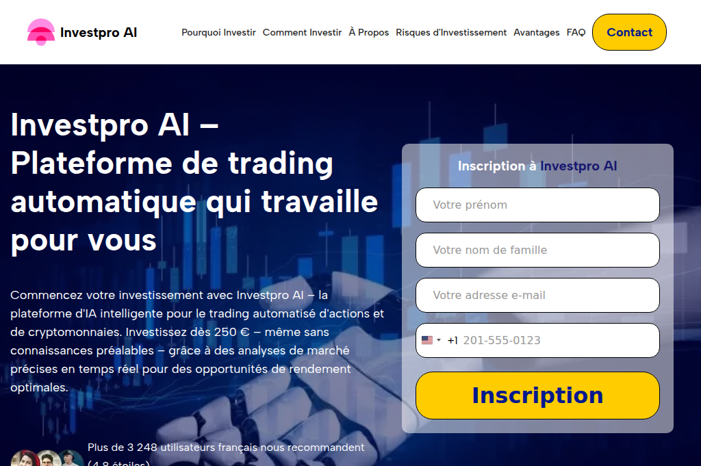 Screenshot of invest-proai.net