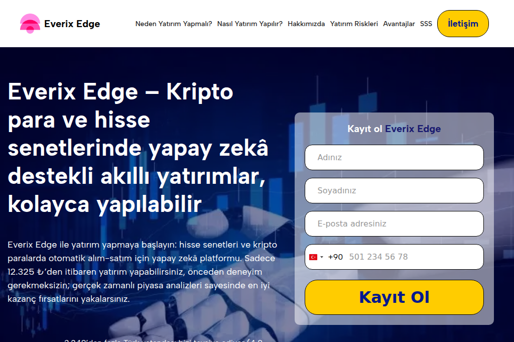 Screenshot of everixedge-tr.com