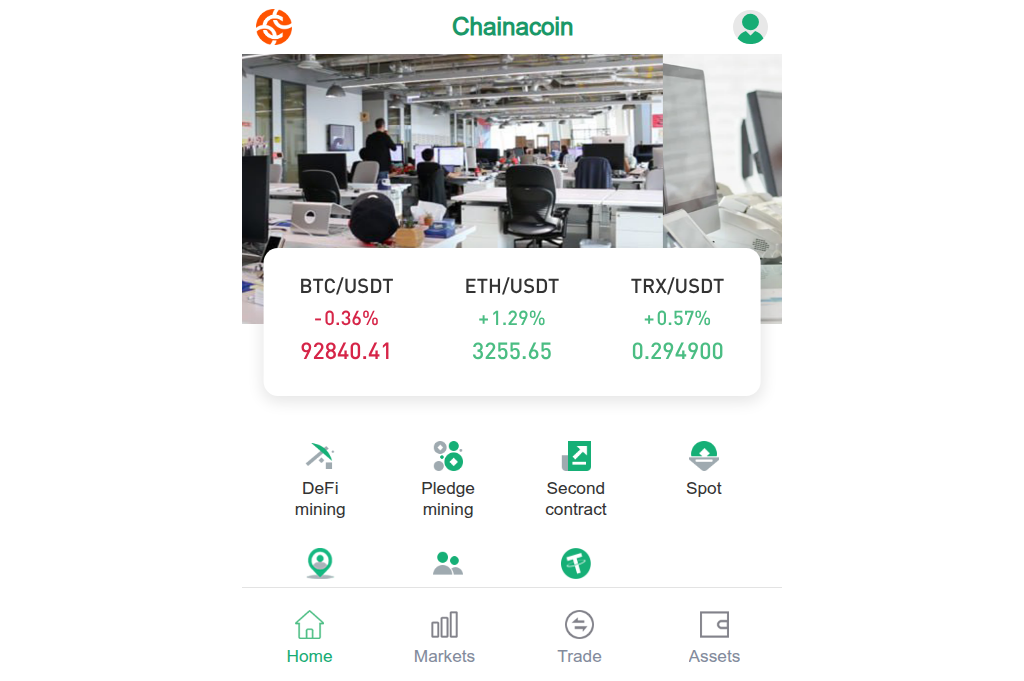 Screenshot of chasinacoins.vip