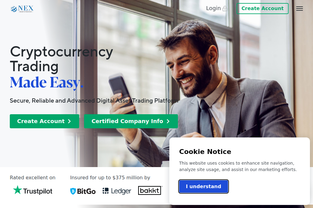 Screenshot of nexwealthmanagement.info