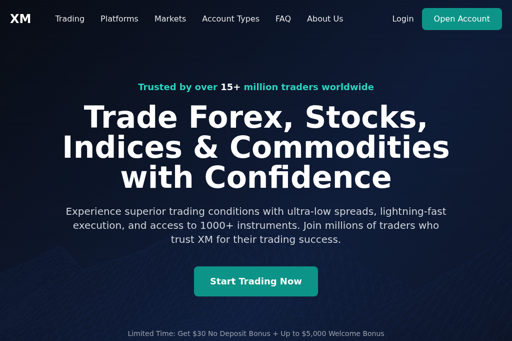 Screenshot of xmbroker-pakistan.com