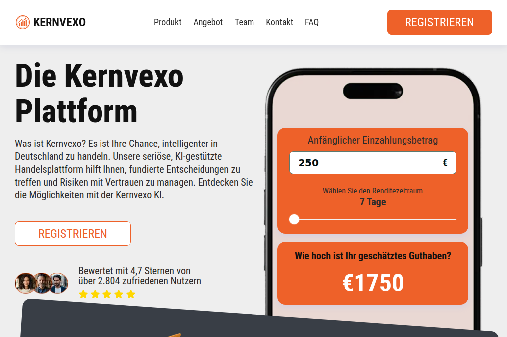 Screenshot of kernvexo.org