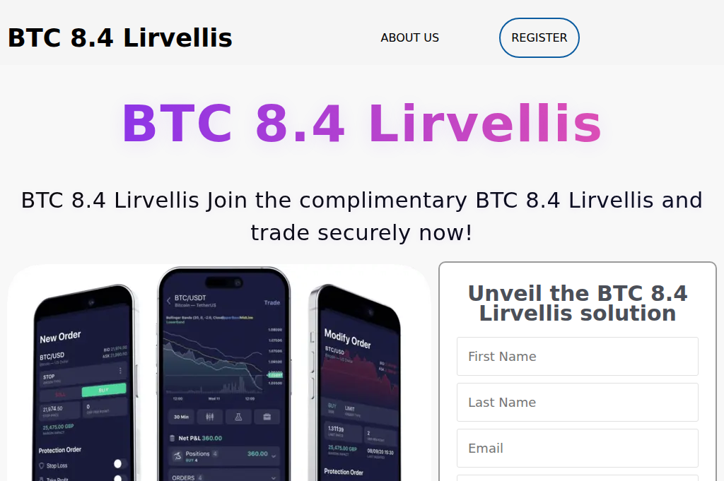 Screenshot of btclirvellis.it