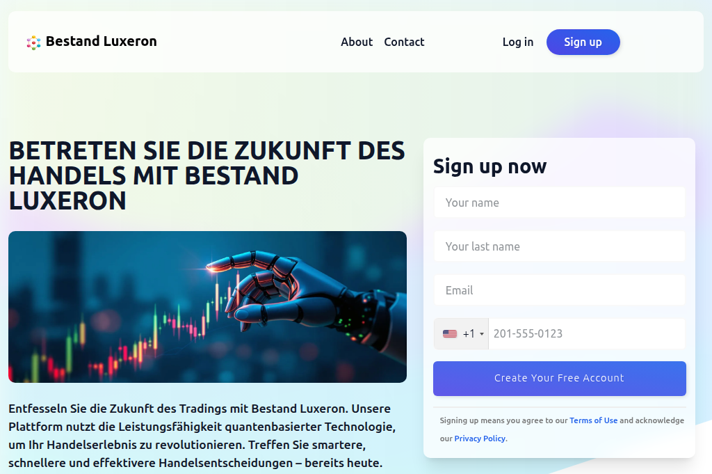 Screenshot of bestandluxeronneo.de