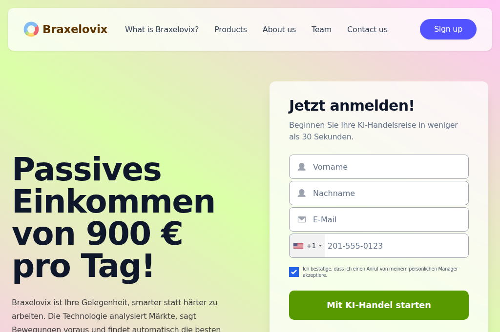 Screenshot of braxelovixex.de