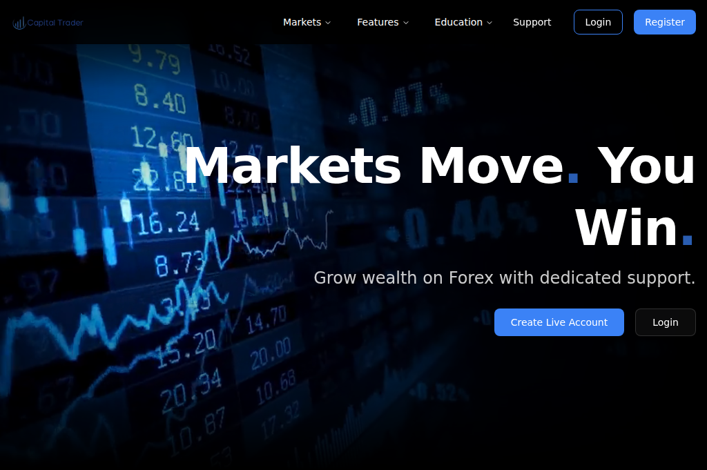 Screenshot of capital-trader.org