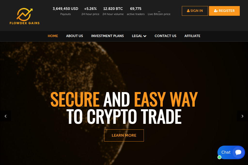 Screenshot of flowdxgainsm.com