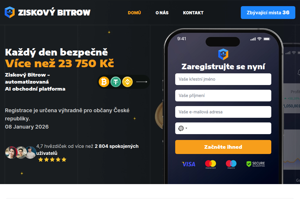 Screenshot of ziskovybitrow-cz.net