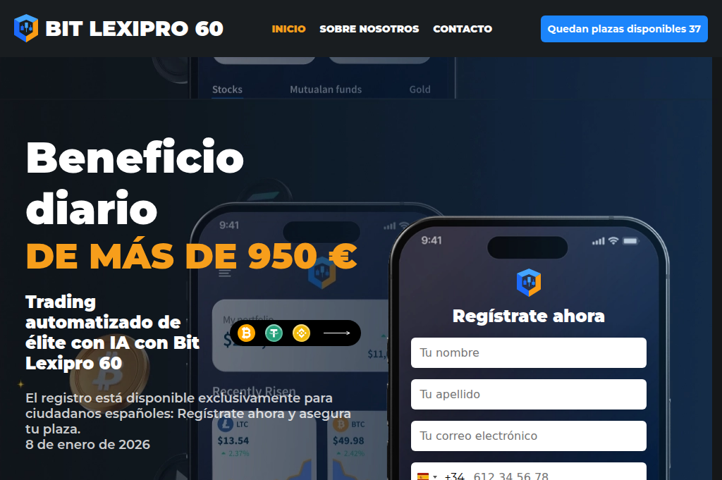 Screenshot of bitlexipro60-es.net
