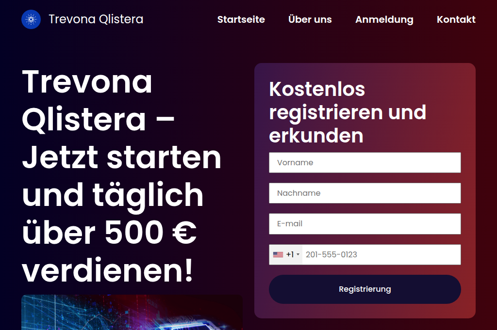 Screenshot of trevonaqlisterapro.de