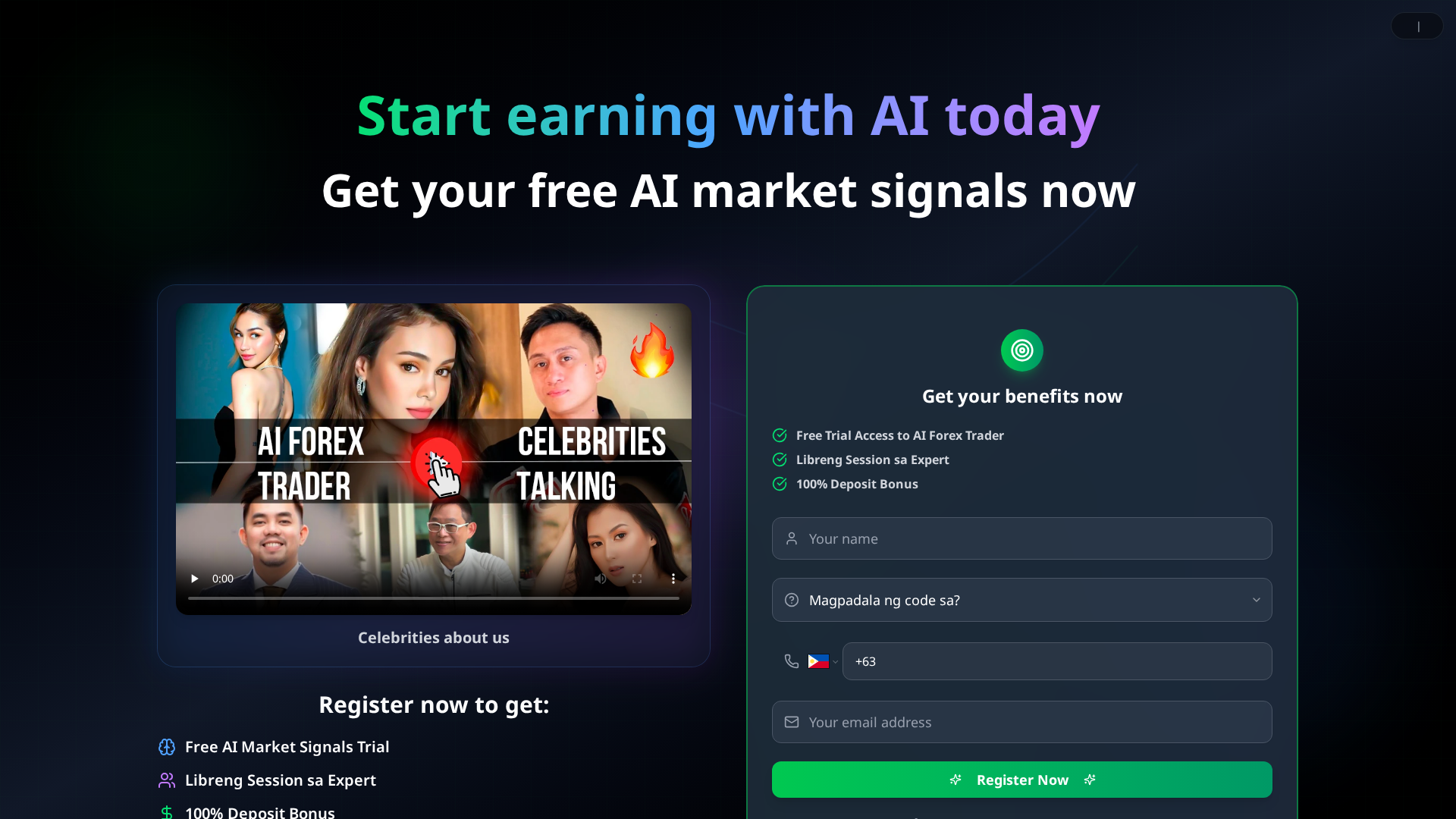 Screenshot of ai-trader-fx.com