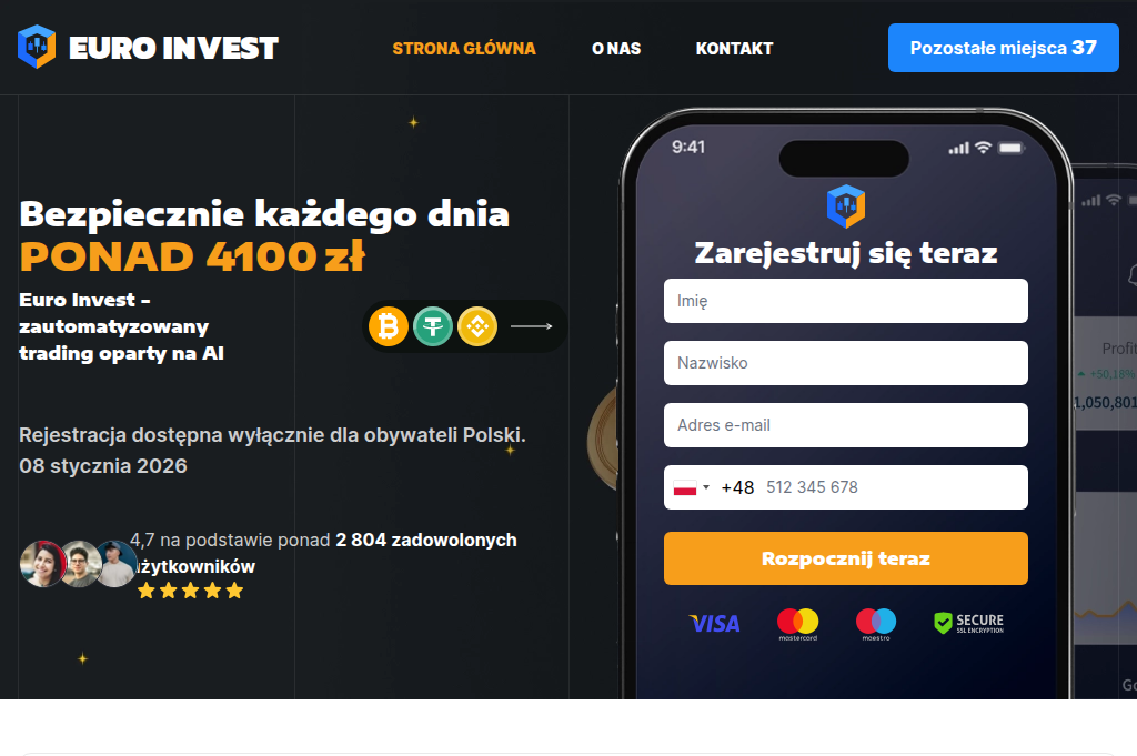 Screenshot of euroinvest-pl.net