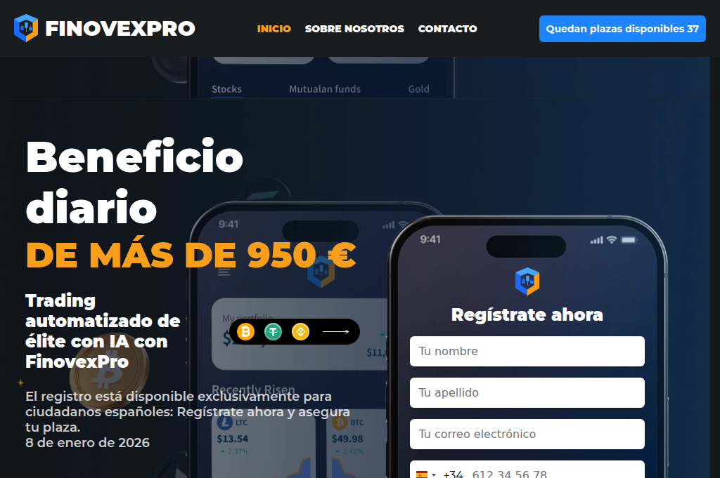 Screenshot of finovexpro-es.net