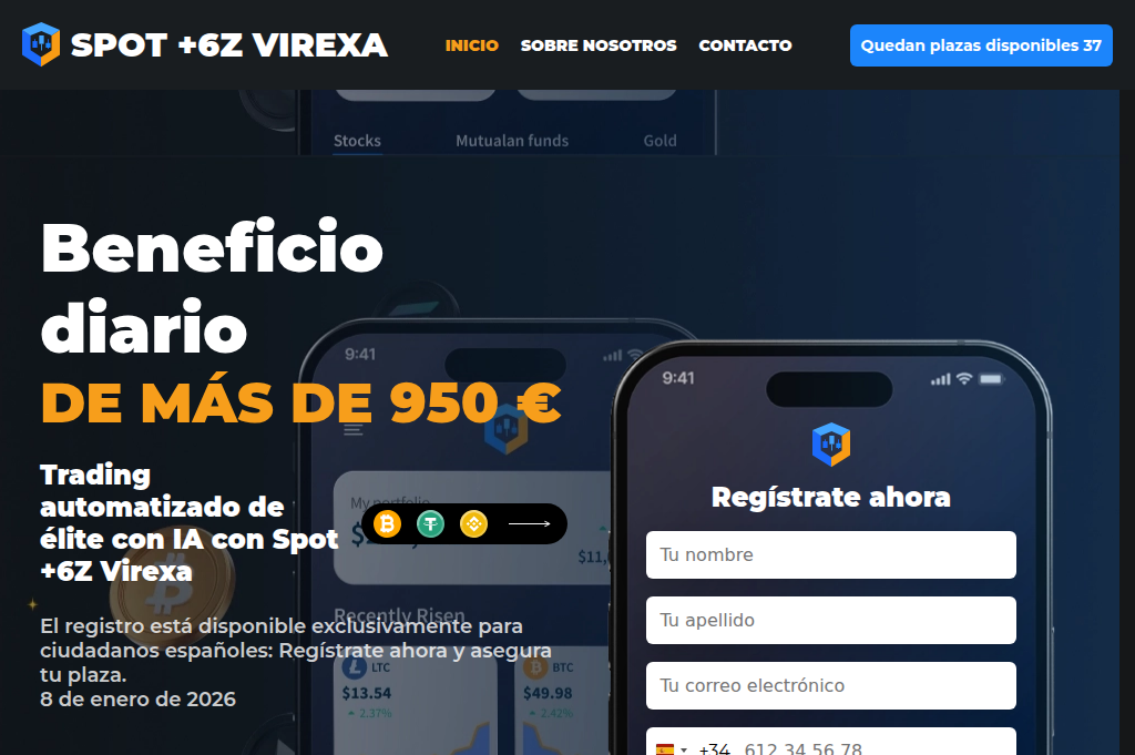 Screenshot of spot6zvirexa-es.net