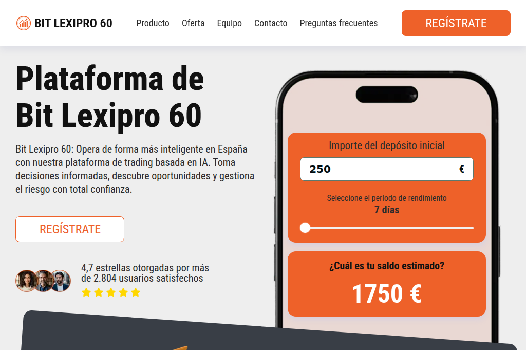 Screenshot of bit-lexipro60.net