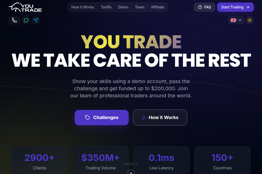 Screenshot of youtradelabh.in