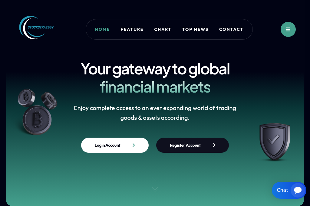 Screenshot of stockstrategy.live