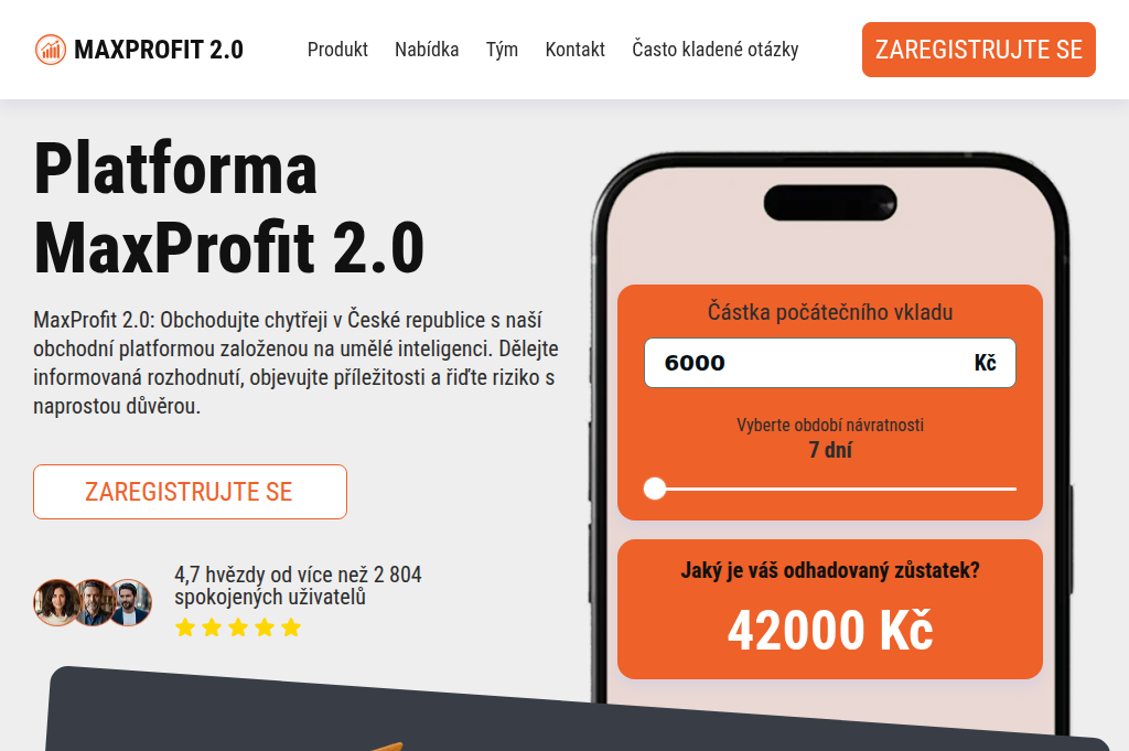 Screenshot of maxprofit20.org