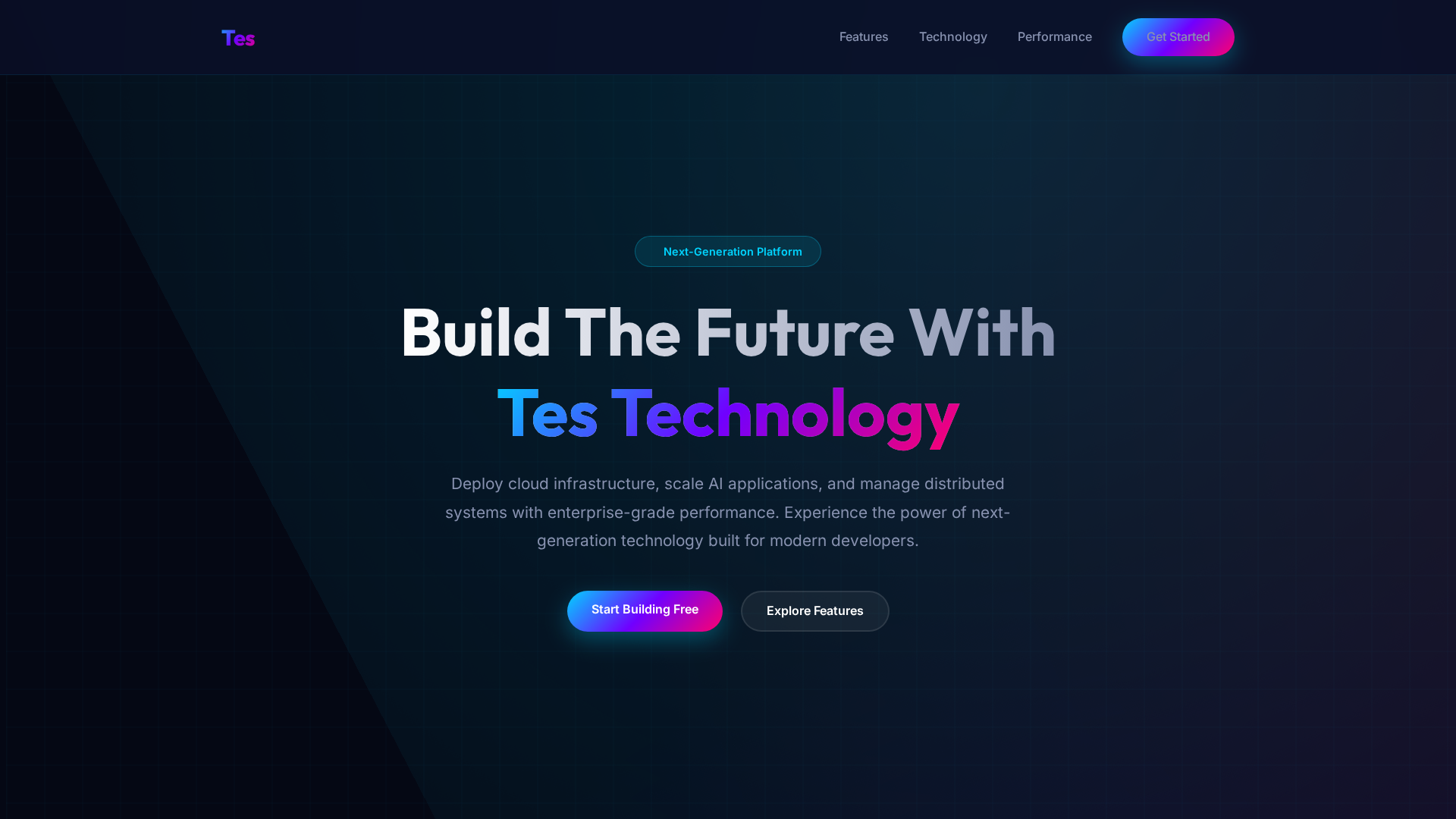 Screenshot of teslanext.us