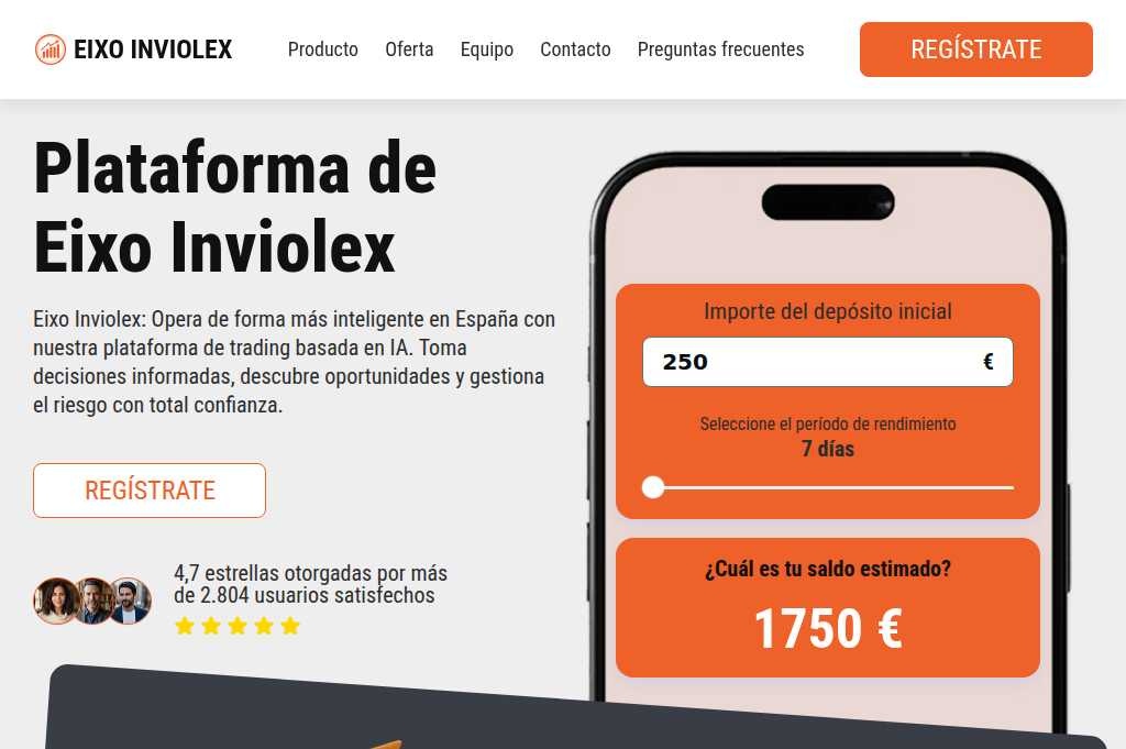 Screenshot of eixoinviolex.net