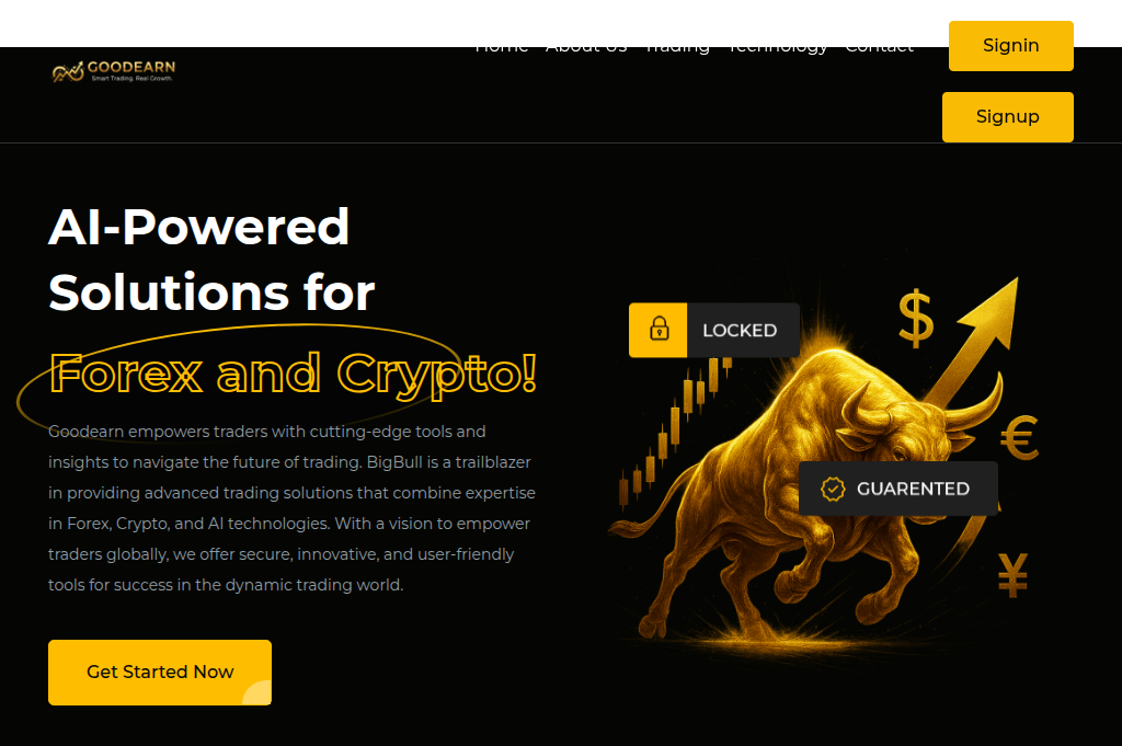 Screenshot of goodearn.live