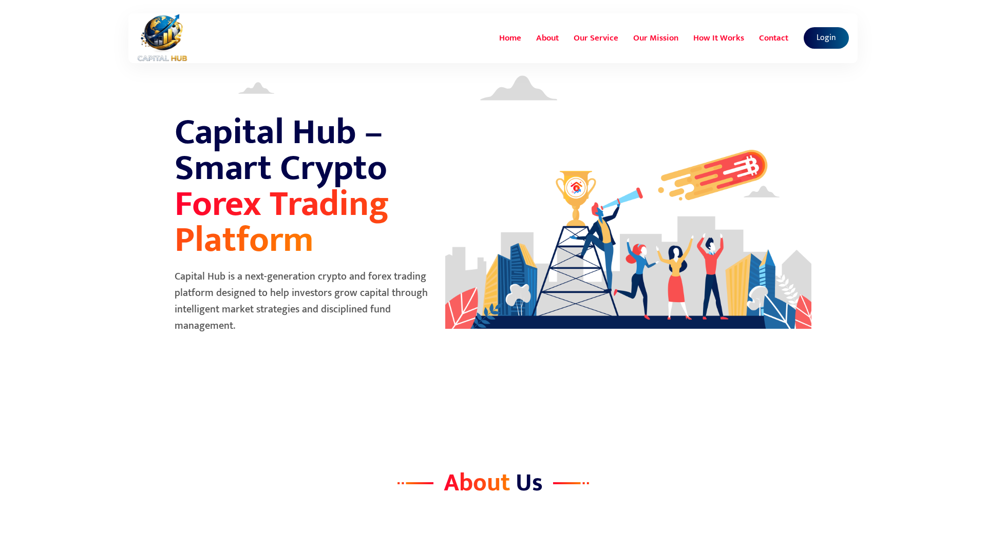 Screenshot of capitalhub.vip