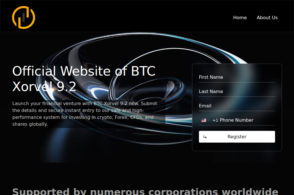 Screenshot of btcxorvel92.com