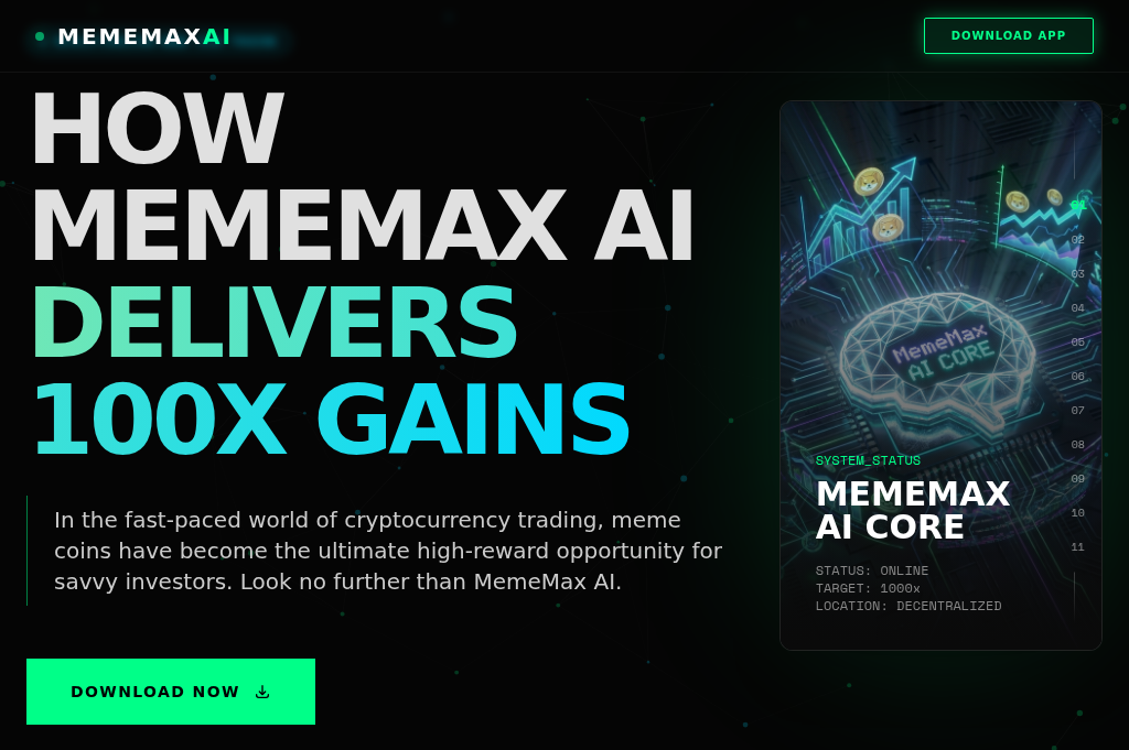 Screenshot of memecoin-trading.info