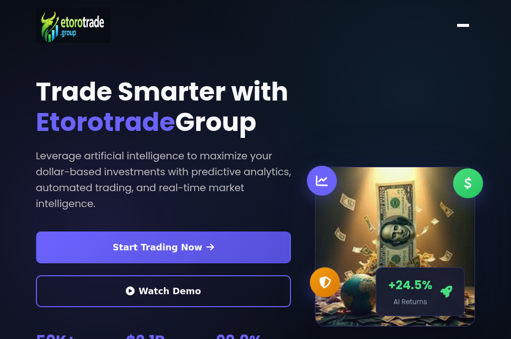 Screenshot of etorotrade.life