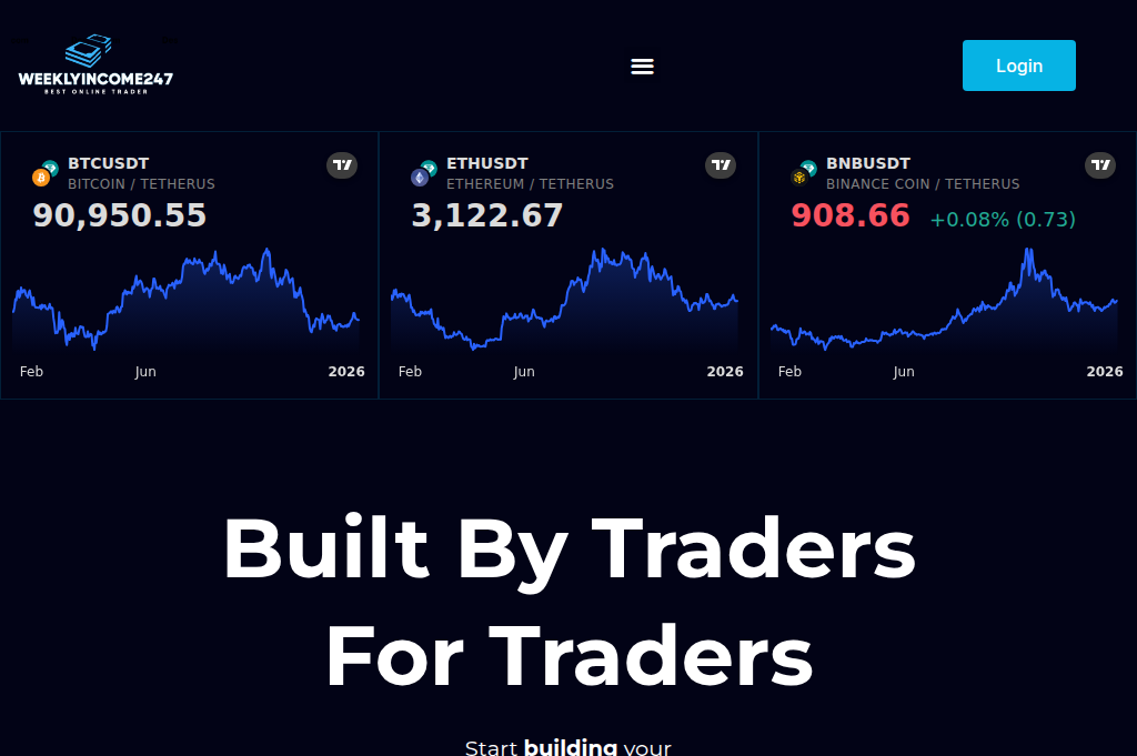 Screenshot of weeklyincome247.com