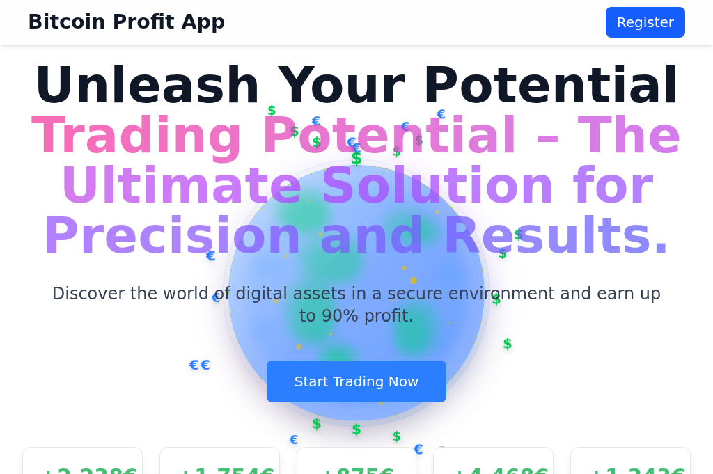 Screenshot of btcprofit.net