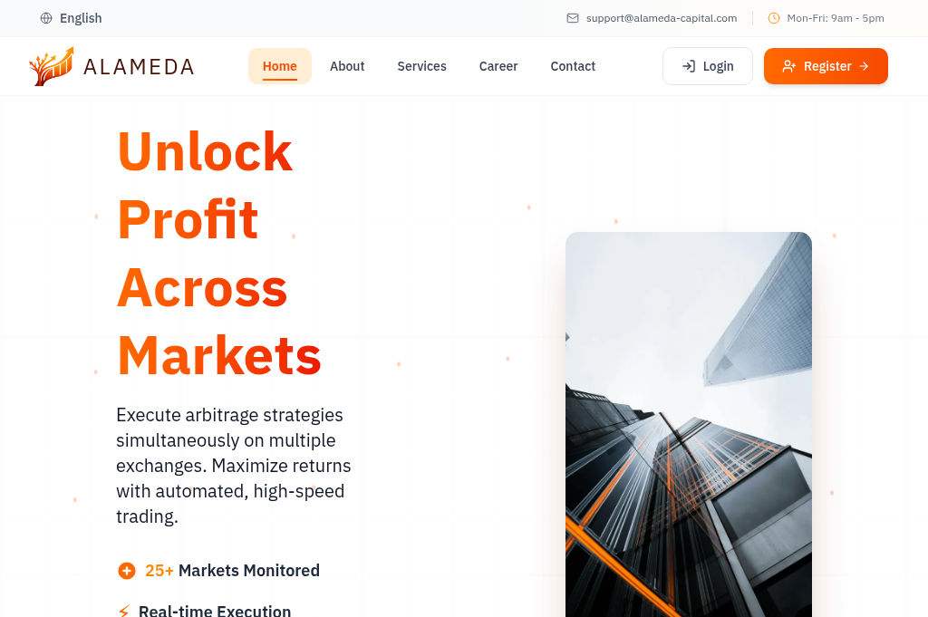 Screenshot of alameda-capital.com