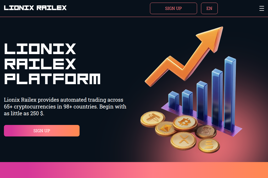Screenshot of lionix-railex.com