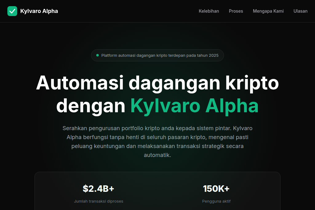 Screenshot of kylvaro-alpha.pro